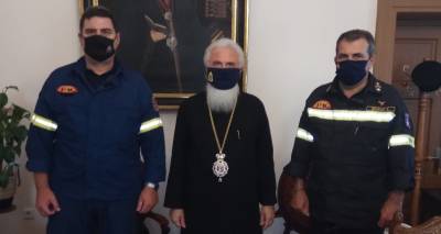 Πυροσβεστική: Τη Λήμνο επισκέφθηκε ο Περιφερειακός Διοικητής Β. Αιγαίου Αρχιπύραρχος Χρ. Μπόκας