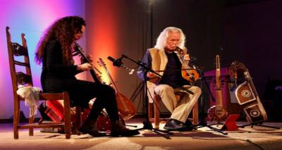 Συναυλία του Ross Daly Trio στο Κάστρο της Μύρινας